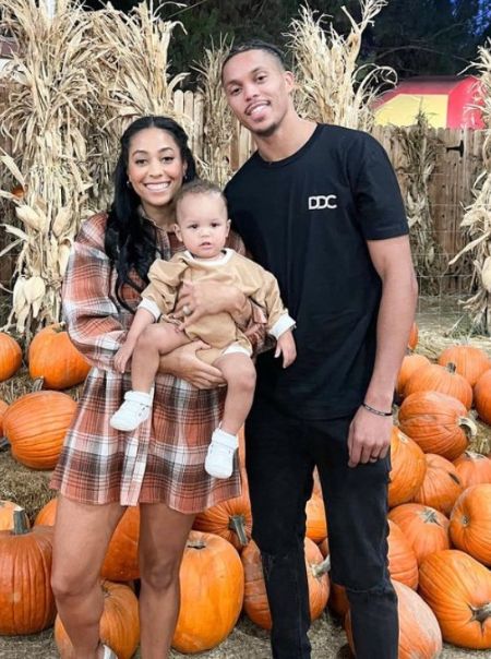 Sydel Curry and Damion Lee's son, Daxon Wardell-Xavier Lee