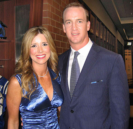 Peyton Manning and his wife Ashley