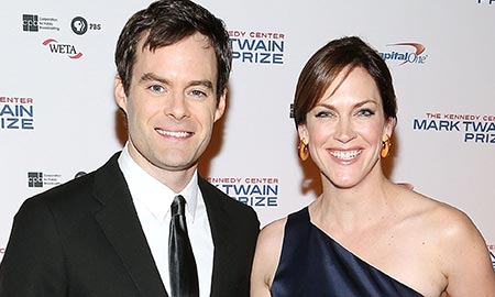 Bill and his ex wife, Maggie Carey