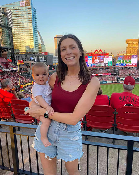 Nikki's sister Lauren Glaser